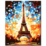 Malen nach Zahlen Santorin Griechenland