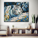 Malen nach Zahlen Tiere schneetiger