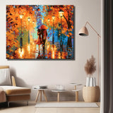 Malen nach Zahlen Bilder allee blau