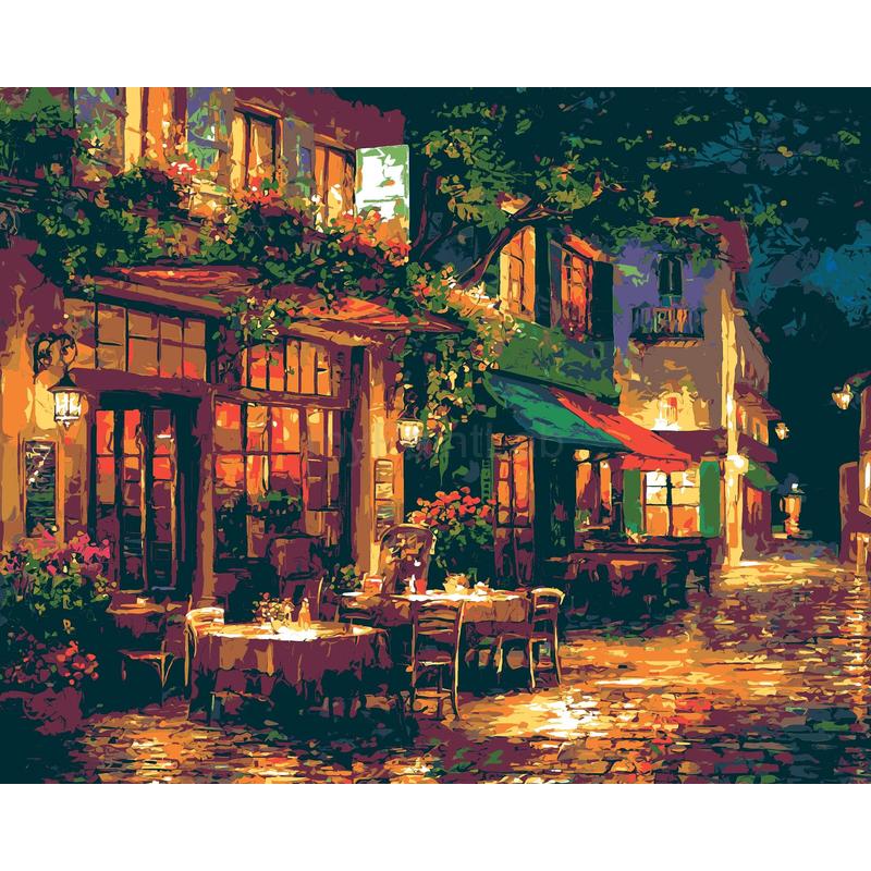 Malen nach Zahlen Italienisches Ristorante