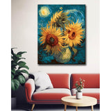 Malen nach Zahlen Meister van Gogh Sonnenblumen