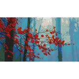 Malen nach Zahlen wald licht und schatten