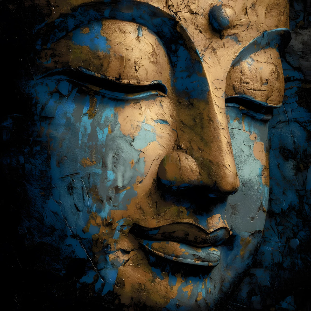 Malen nach Zahlen Buddha Kunst