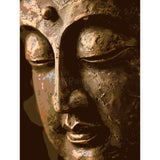 Malen nach Zahlen Schlafender Buddha Tradition Gold