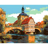 Malen nach Zahlen Bamberg Rathaus Altstadt