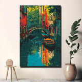 Malen nach Zahlen Kunst Venedig Ansichten