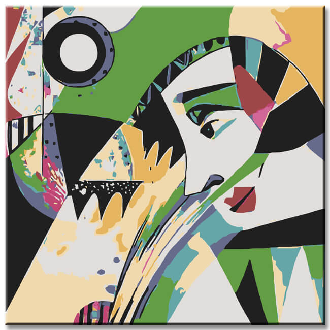 Malen nach Zahlen Moderne Kunst