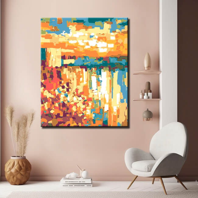 Malen nach Zahlen Moderne Kunst