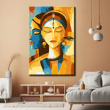 Malen nach Zahlen Moderne Kunst Afrika Gesichter