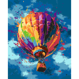 Malen nach Zahlen für Erwachsene Ballon am Himmel