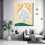 Malen nach Zahlen wassertropfen