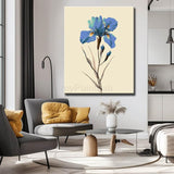 Malen nach Zahlen für Erwachsene Blumen Iris
