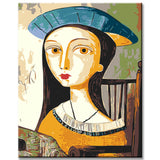 Malen nach Zahlen für Erwachsene GesichtsKunst