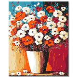 Malen nach Zahlen Blumen wiesenstrauss