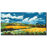Malen nach Zahlen Landschaft Idylle