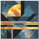 Malen nach Zahlen Geometrisches Design