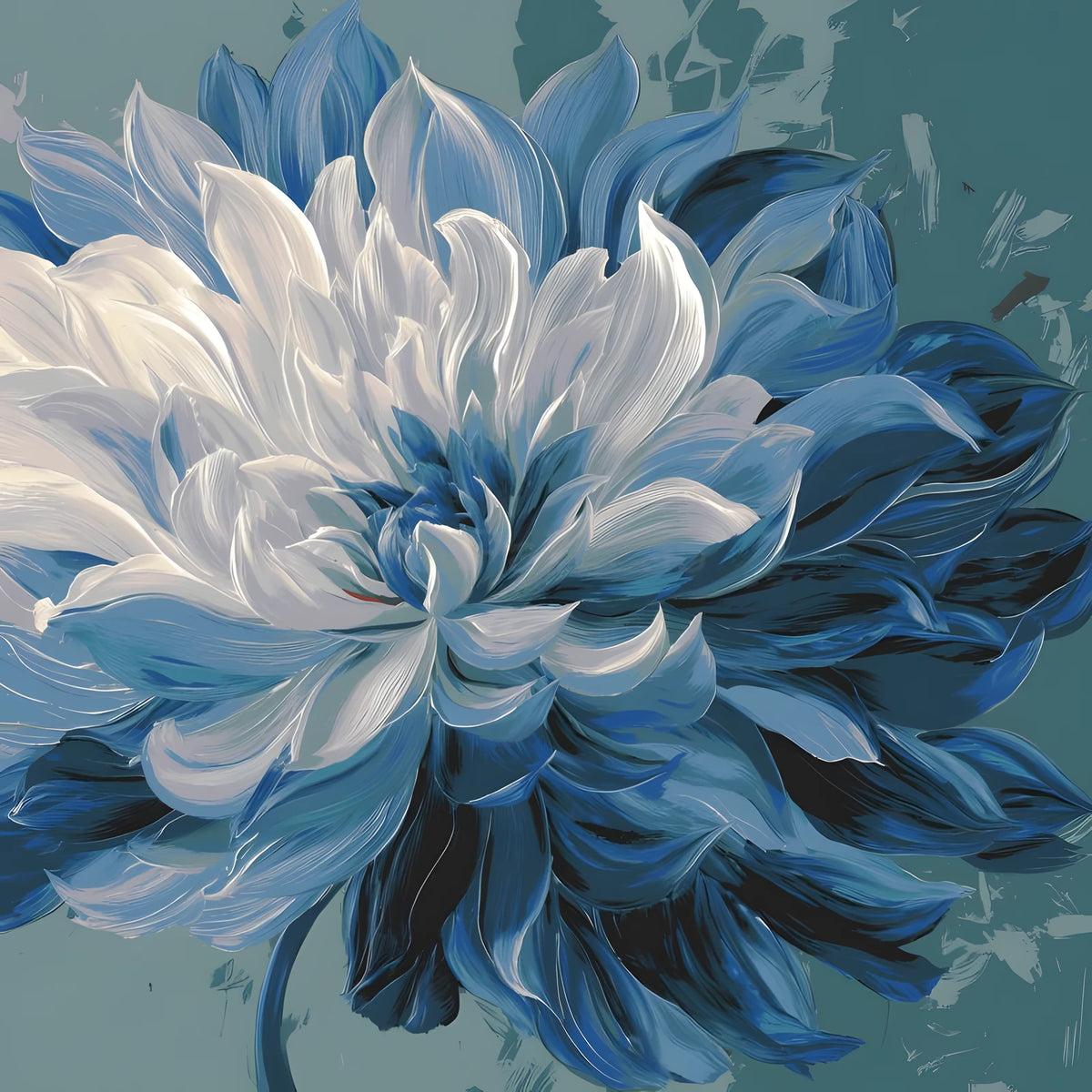 Malen nach Zahlen Blumen