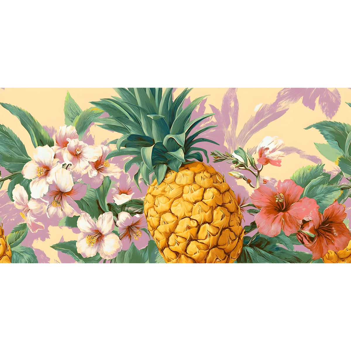 Malen nach Zahlen Ananas Candy