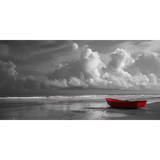Malen nach Zahlen Rotes Boot