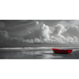 Malen nach Zahlen Rotes Boot