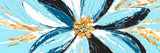 Malen nach Zahlen Blumen Detail