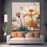 Malen nach Zahlen Blume