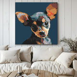 Malen nach Zahlen Chihuahua Hund TierKunst
