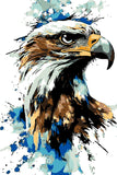 Malen nach Zahlen Adler Vogel Tiere TierKunst