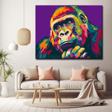 Malen nach Zahlen Affe Gorilla Moderne TierKunst