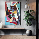 Malen nach Zahlen Abstrakte Kunst mit gemischten Medien III