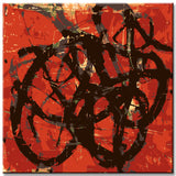 Malen nach Zahlen Abstrakte Kunst Chaotische Zeiten II