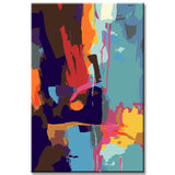 Malen nach Zahlen Abstrakt Farbhimmel II