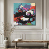 Malen nach Zahlen Abstrakt Farbhimmel III