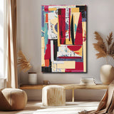 Malen nach Zahlen Abstrakt Fotomontagen I