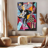 Malen nach Zahlen Abstrakt Fotomontagen III