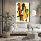 Malen nach Zahlen Abstrakt Fotocollagen V