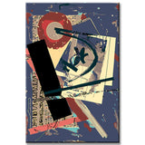 Malen nach Zahlen Abstrakt Fotocollagen VI