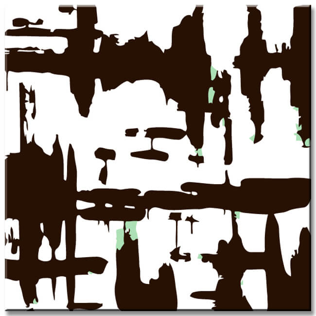 Malen nach Zahlen Abstrakt Anmerkungen