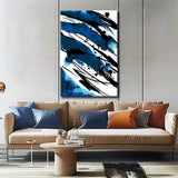 Malen nach Zahlen Abstrakt Gegenwart II