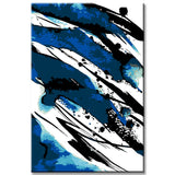 Malen nach Zahlen Abstrakt Gegenwart II