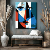 Malen nach Zahlen Abstrakt Der Kuss