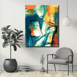 Malen nach Zahlen Abstrakt Das Mädchen aus Ipanema Rio II