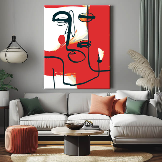 Malen nach Zahlen Abstrakt Dolor