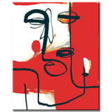 Malen nach Zahlen Abstrakt Dolor