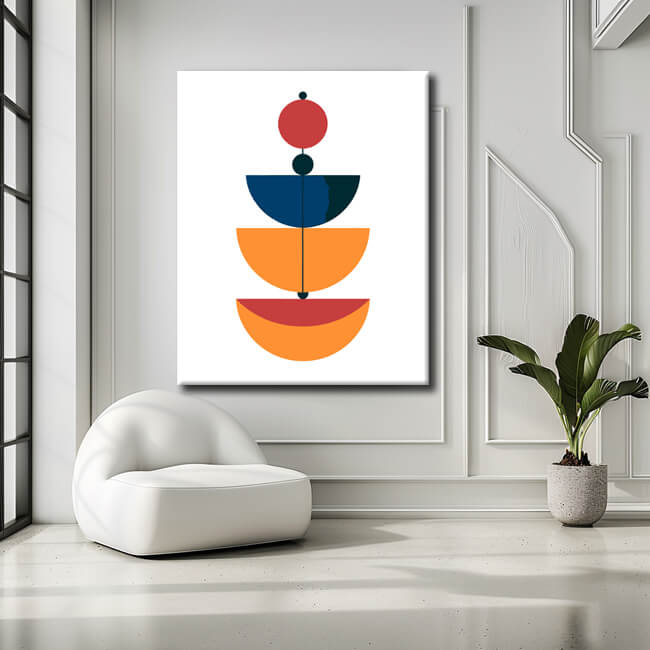 Malen nach Zahlen Moderne Abstrakte Kunst