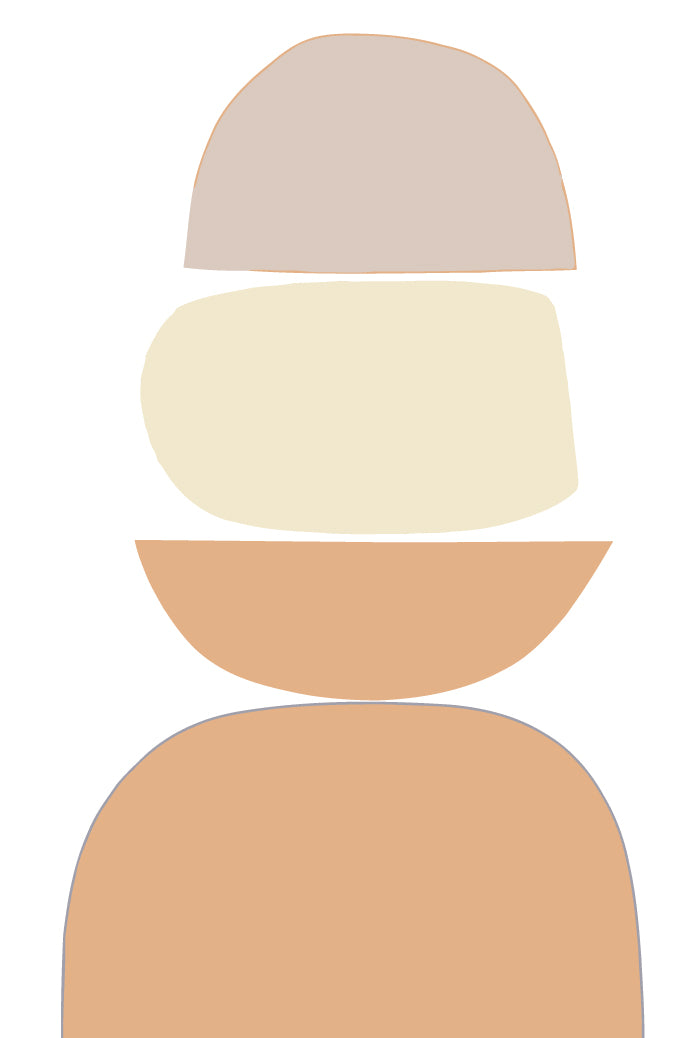 Malen nach Zahlen Kunst Minimalismus Freie Gestaltung Geometrie II