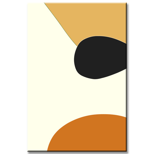 Malen nach Zahlen Kunst Abstrakte Malerei Geometrie Farbige Formen V