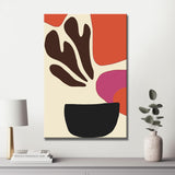 Malen nach Zahlen Minimalismus Farben und Formen I