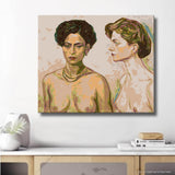 Akt Frauen klassisch DIY Kunst Deko modernes Wandbild