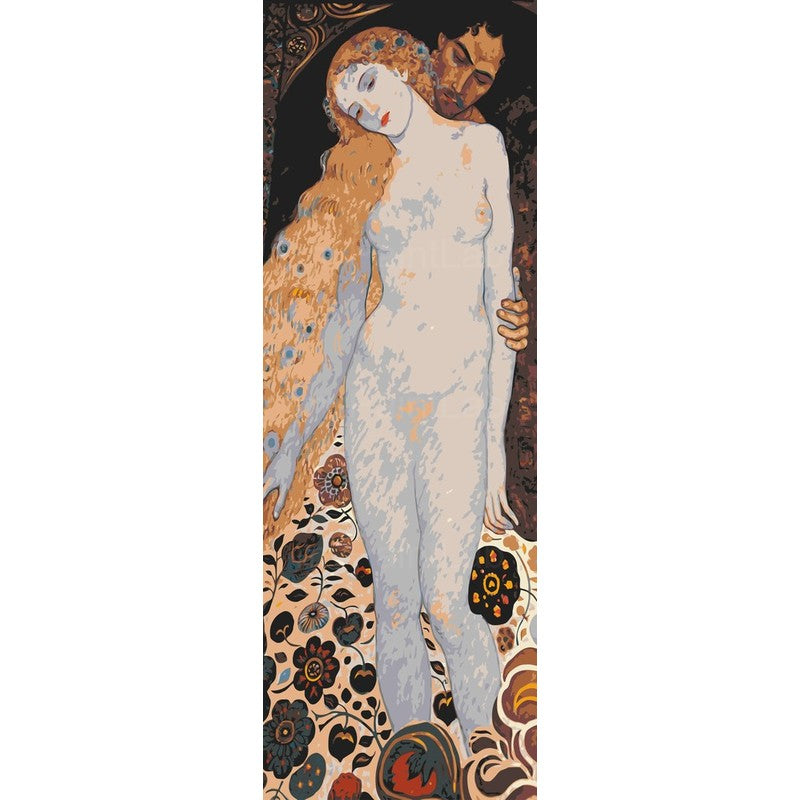 Akt Frau dekorativ ornamental